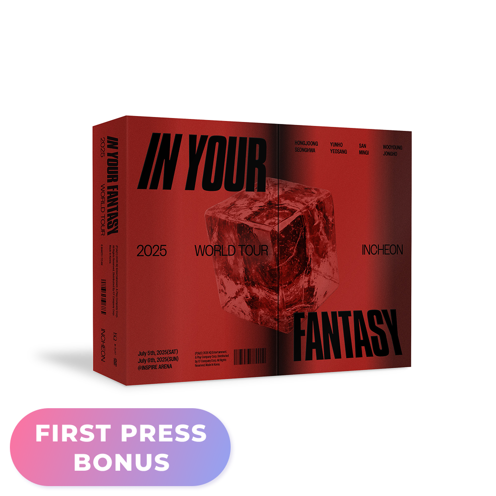 K-POP・アジア ATEEZ DVD PRE-ORDER] ATEEZ - 2025 WORLD TOUR [IN YOUR FANTASY] IN INCHEON