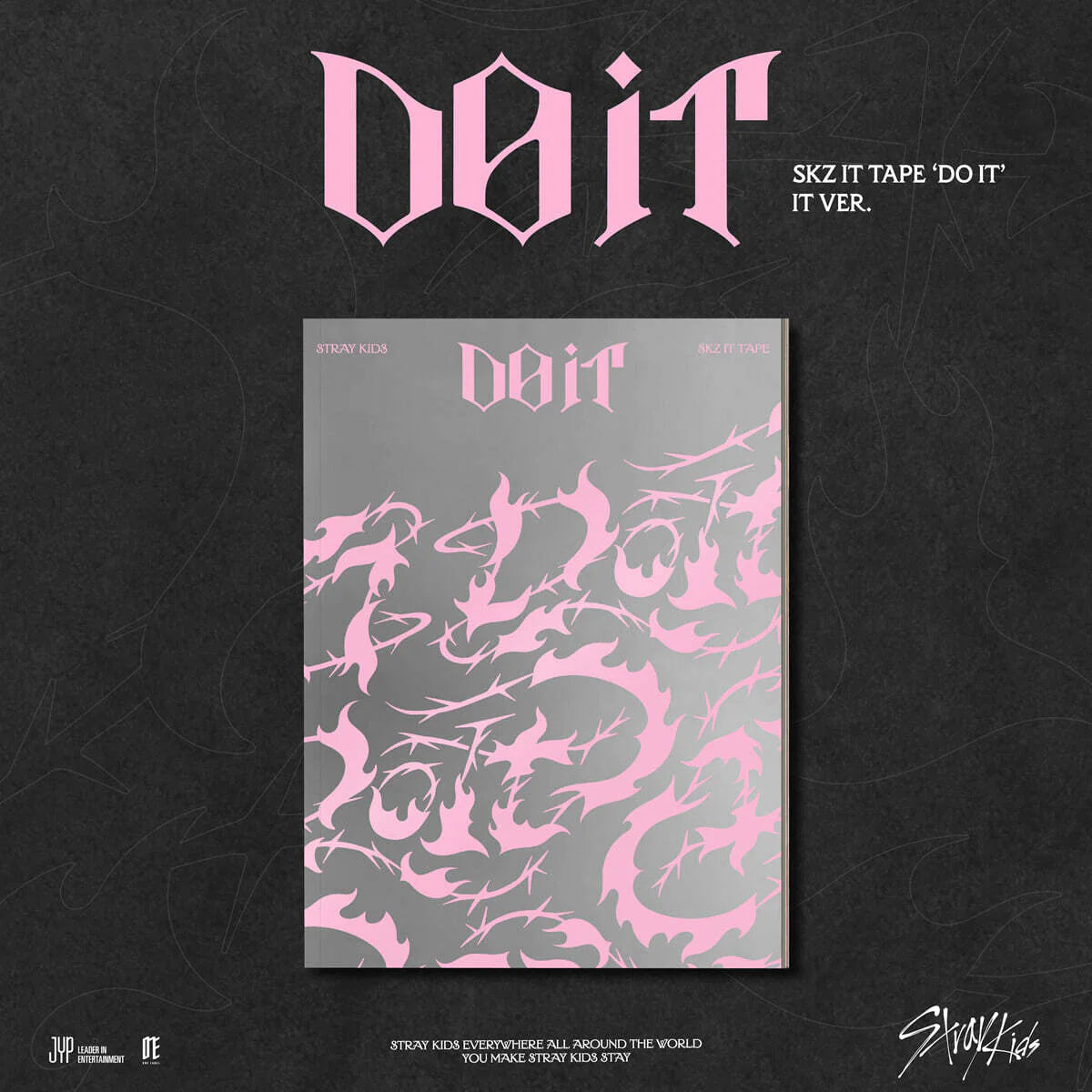新品未開封　StrayKids DO IT it ver アルバム CD 10冊 Stray Kids – SKZ IT TAPE [DO IT] (IT VER.) – Wooksy