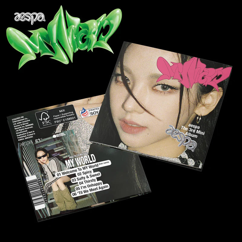 aespa – 3rd Mini Album [MY WORLD] (Poster Ver.)