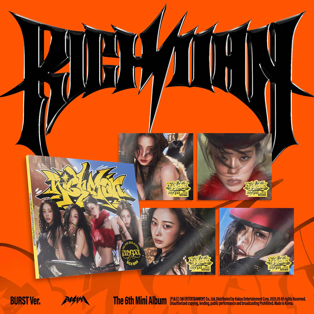 aespa – 6th Mini Album [Rich Man] (BURST Ver.)