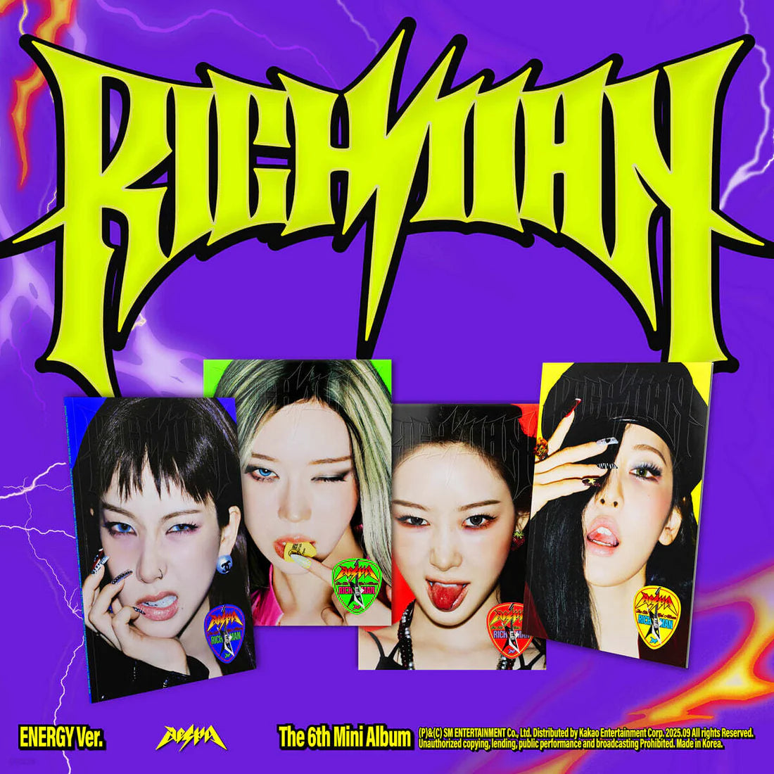 aespa – 6th Mini Album [Rich Man] (ENERGY Ver.)