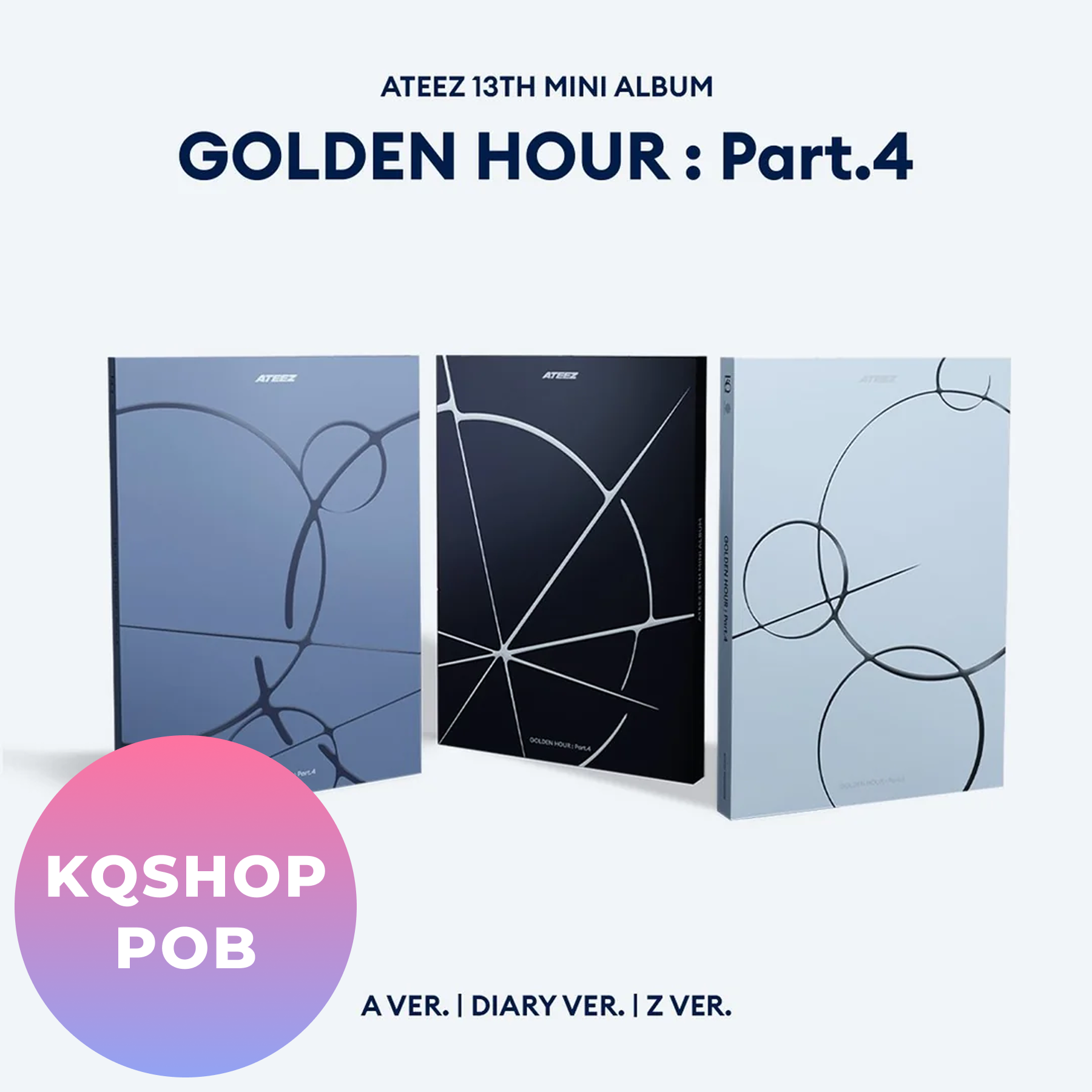 Ateez golden hour part 4 album wooksy