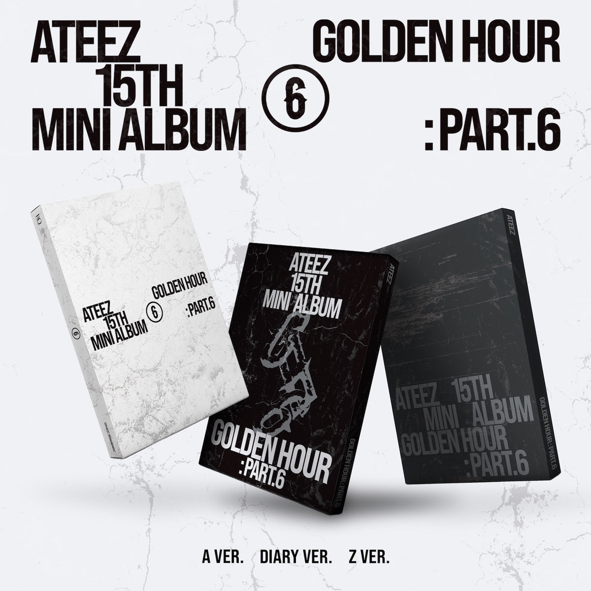 ATEEZ - 15TH MINI ALBUM [GOLDEN HOUR : Part.6]