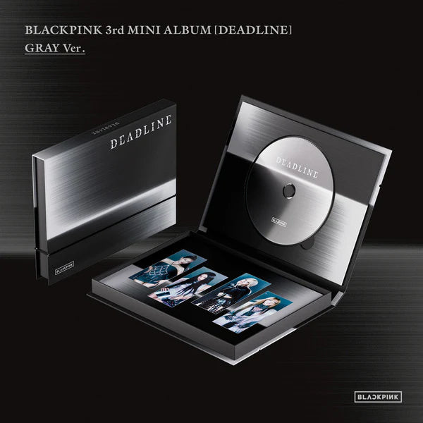 BLACKPINK - 3rd Mini Album [DEADLINE] (Gray Ver.)