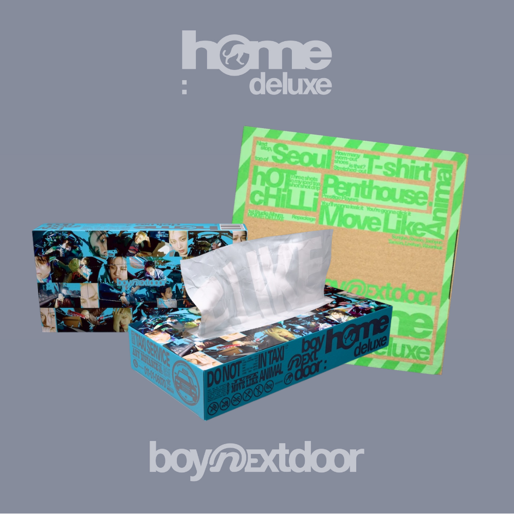 BOYNEXTDOOR - 1st Studio Album Repackage [HOME: DELUXE] (Album + Weverse Album SET)