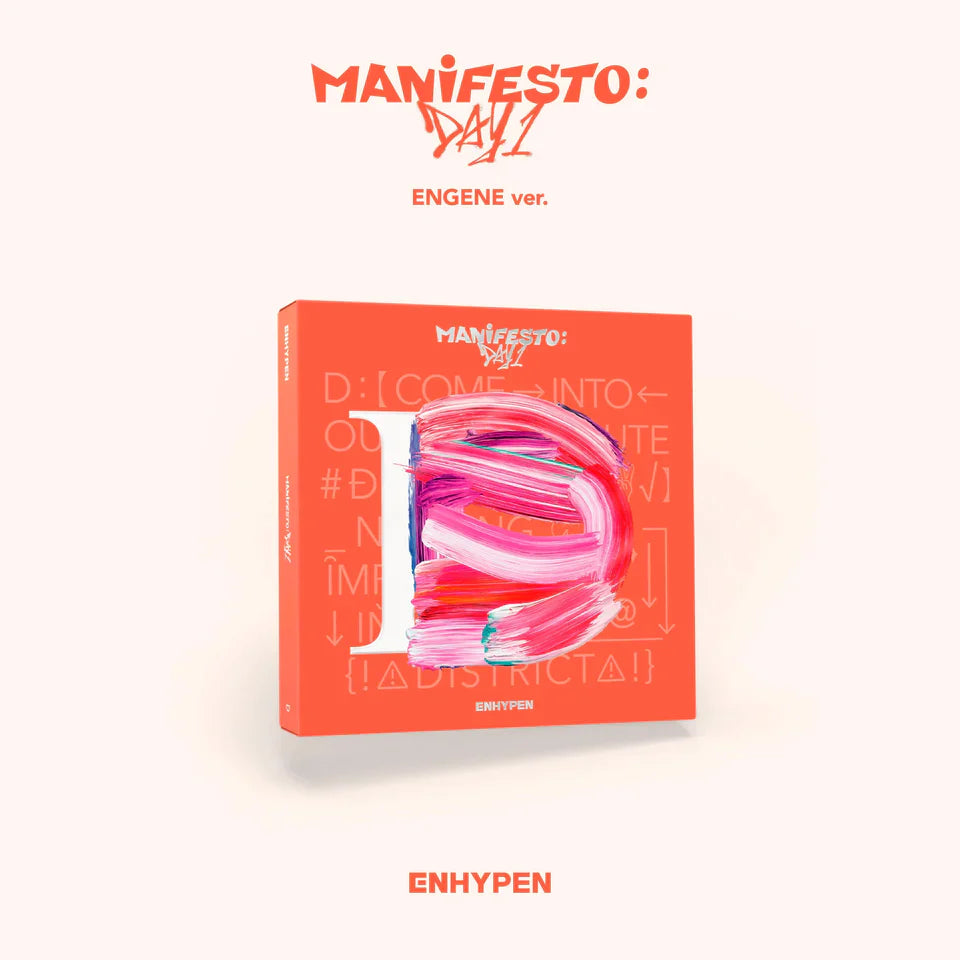 ENHYPEN - 3rd Mini Album [MANIFESTO : DAY 1] (ENGENE Ver.)