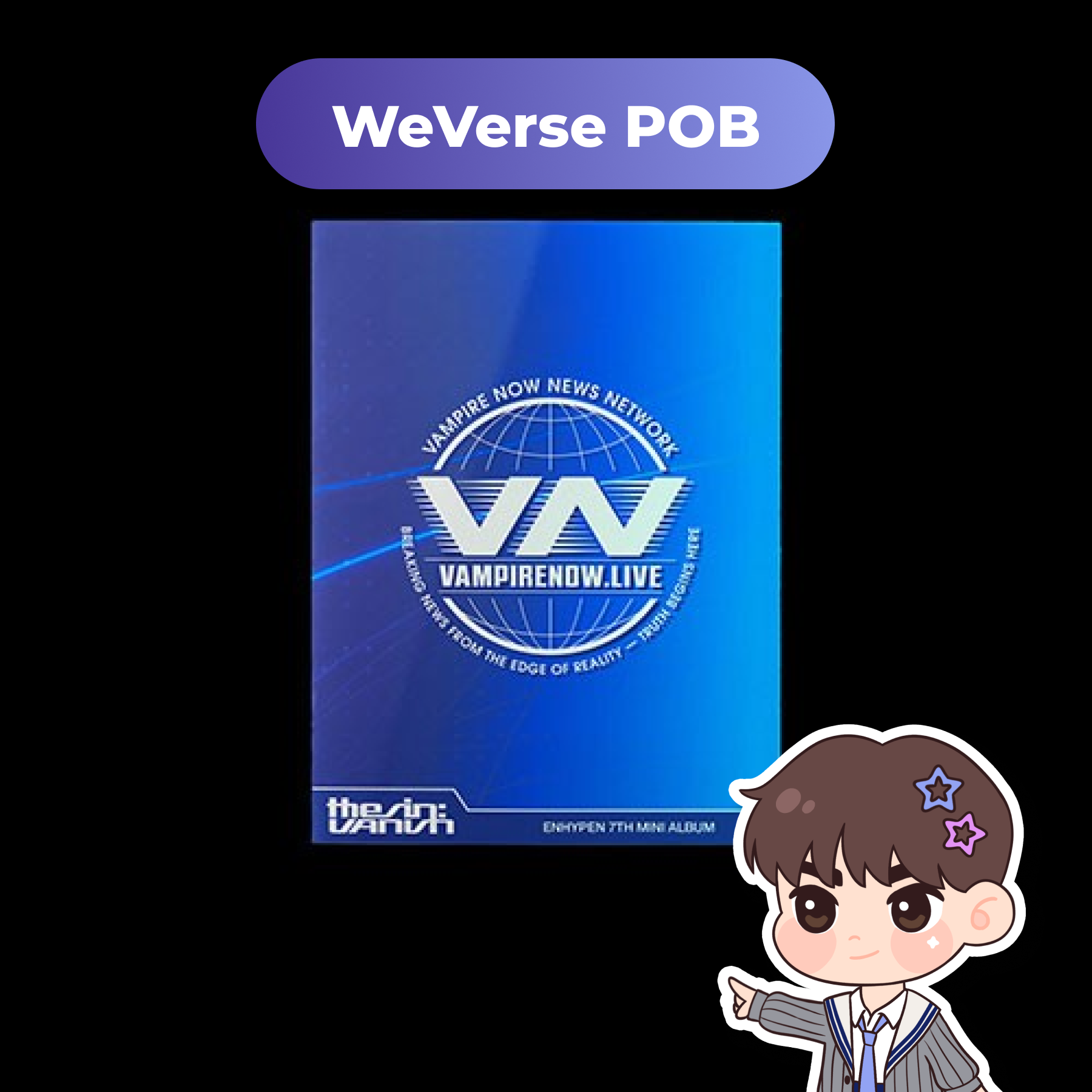 Enhypen The Sin Vanish K-pop Album Wooksy