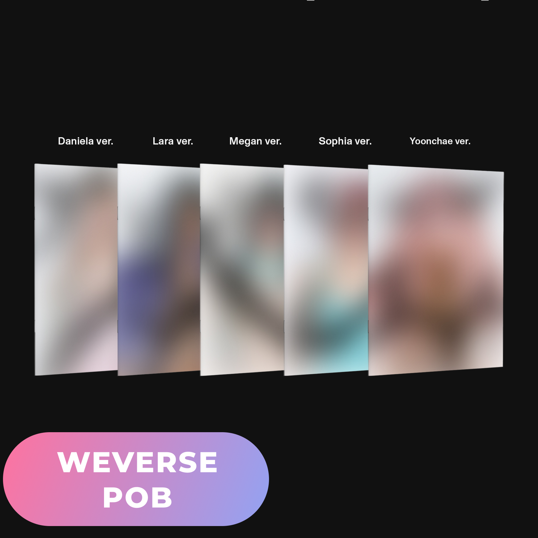 [WEVERSE POB] [PRE-ORDER] KATSEYE - 3rd EP Album [WILD] (Member ver.)