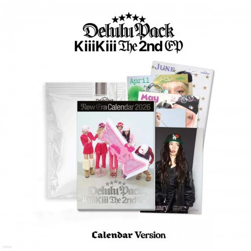 KiiiKiii - The 2nd EP [Delulu Pack] (Calendar ver.)