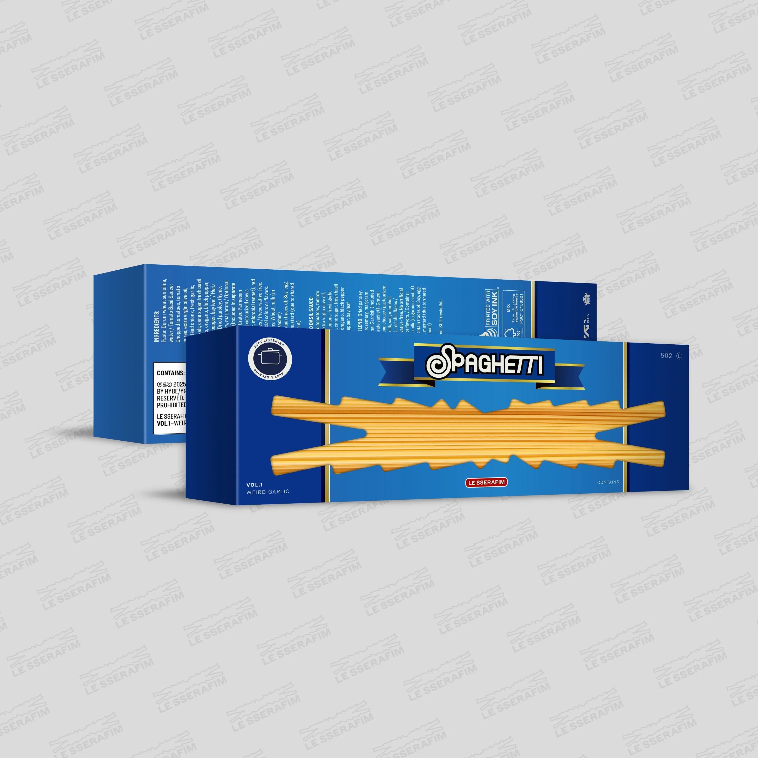 Le sserafim spaghetti wooksy