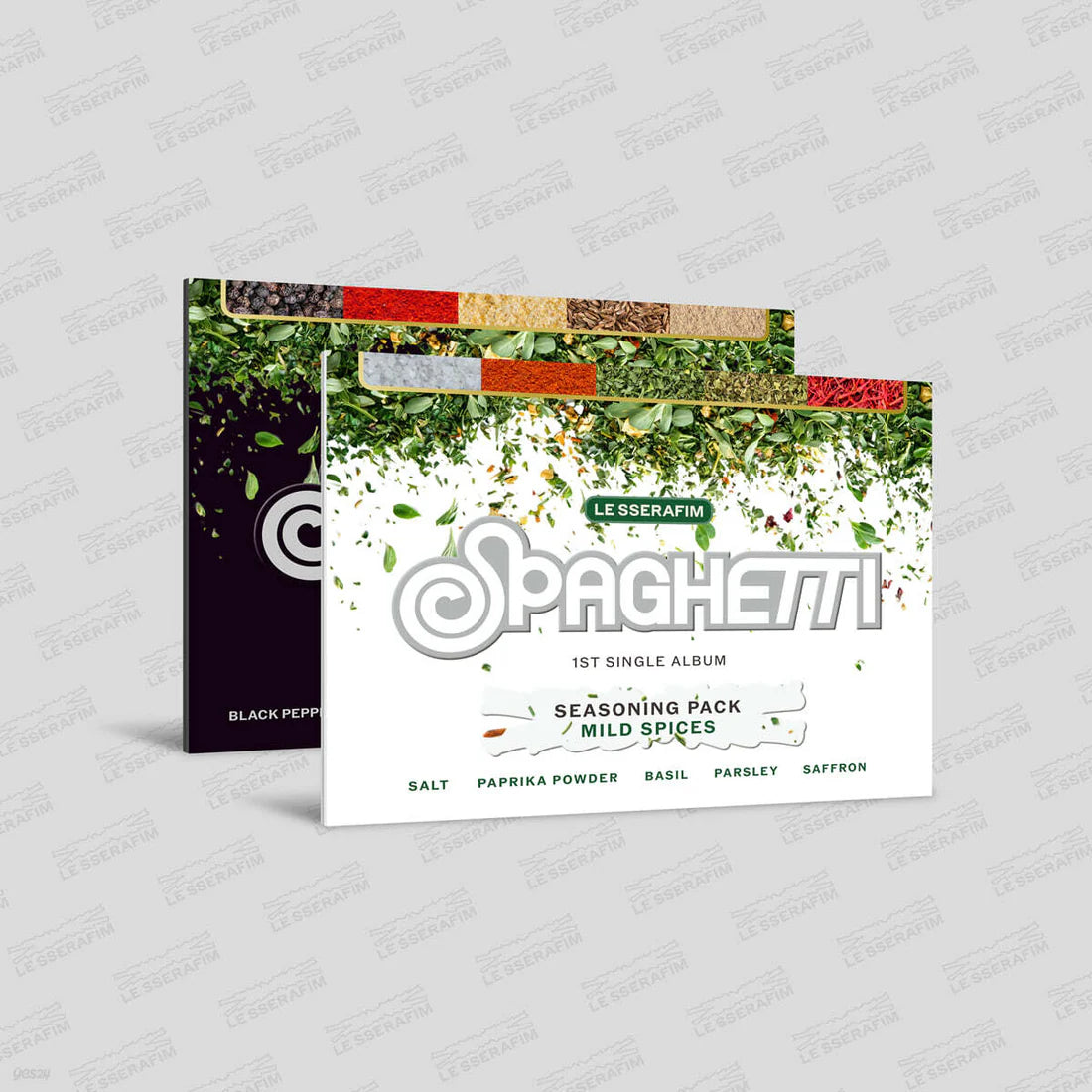 LE SSERAFIM – 1st Single Album [SPAGHETTI] (Weverse Albums ver.)