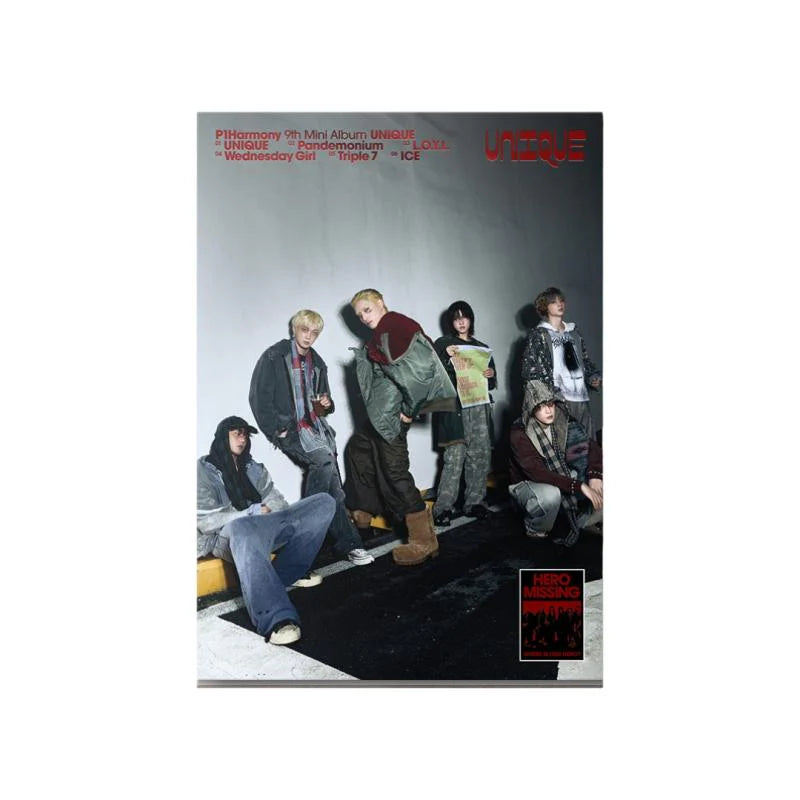P1Harmony - 9th Mini Album [UNIQUE] (Photobook Ver.) 