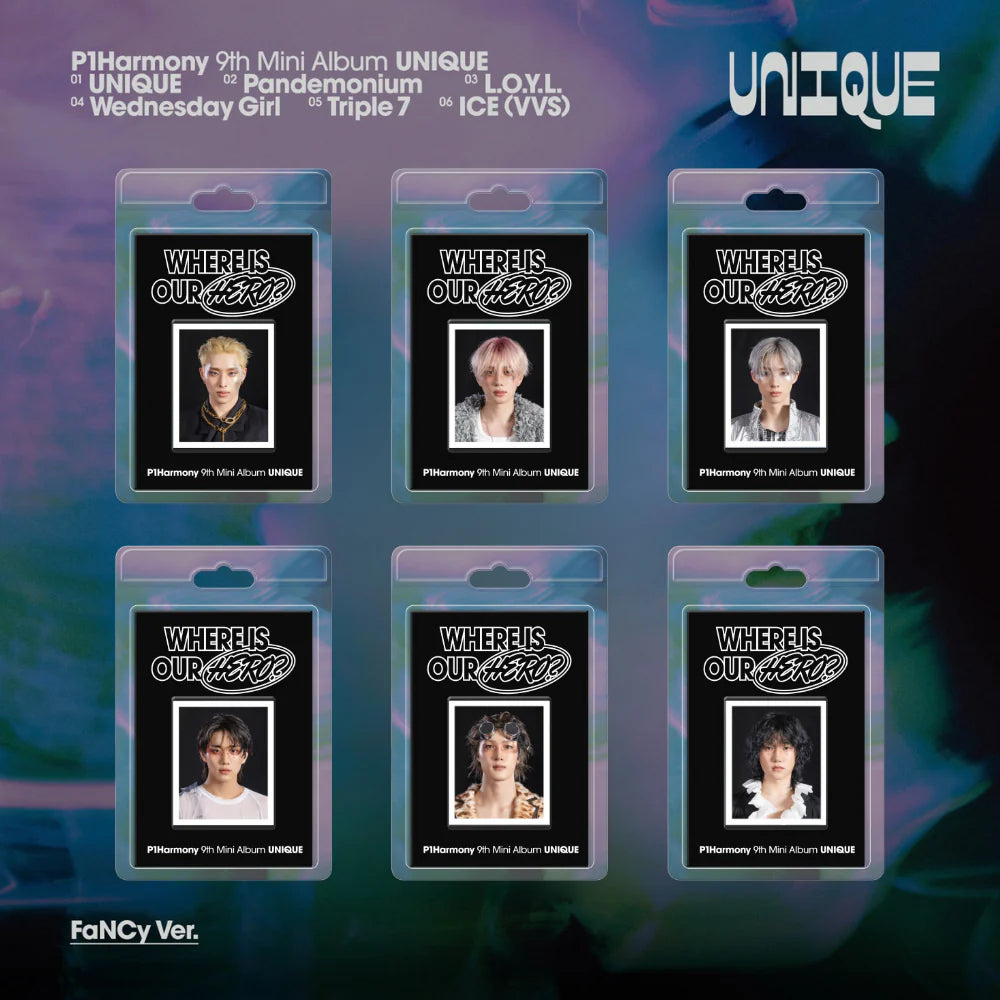 P1Harmony – 9th Mini Album [UNIQUE] (FaNCy Ver.)