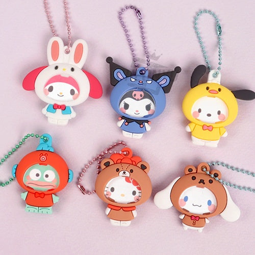 Sanrio Face Change Keyring