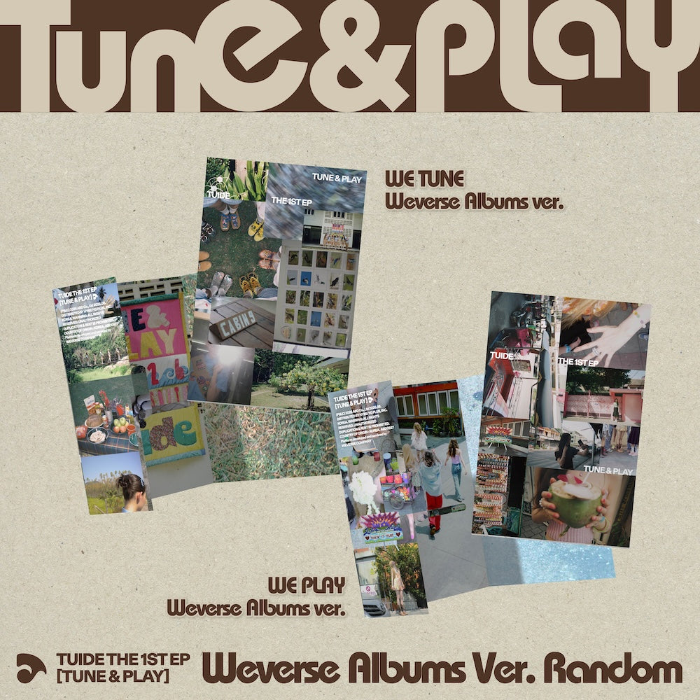 [PRE-ORDER] TUIDE - The 1st EP [TUNE & PLAY] (Weverse Albums ver.)
