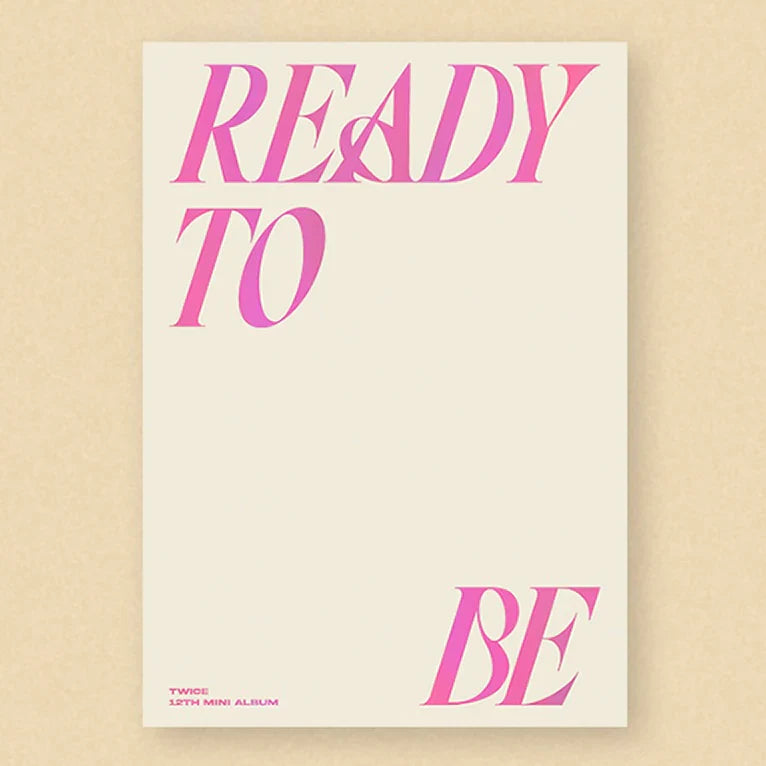 TWICE - 12th Mini album [READY TO BE]