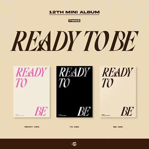 TWICE - 12th Mini album [READY TO BE]