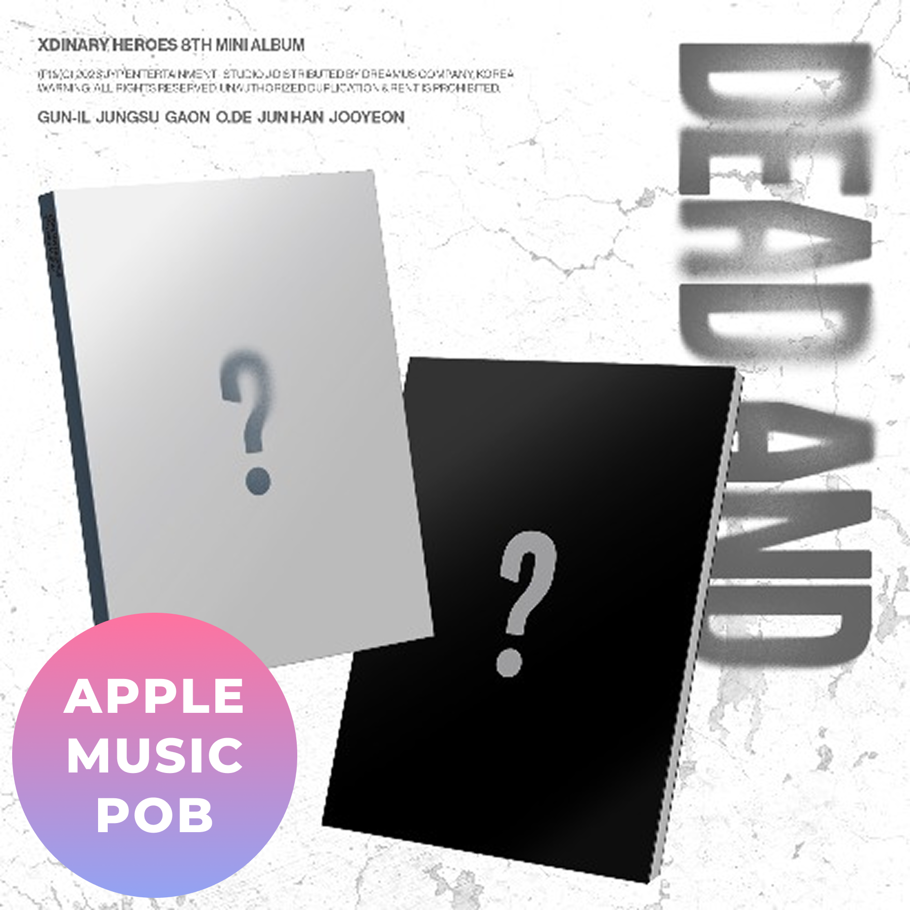 [PRE-ORDER] Xdinary Heroes - 8th Mini Album [DEAD AND]