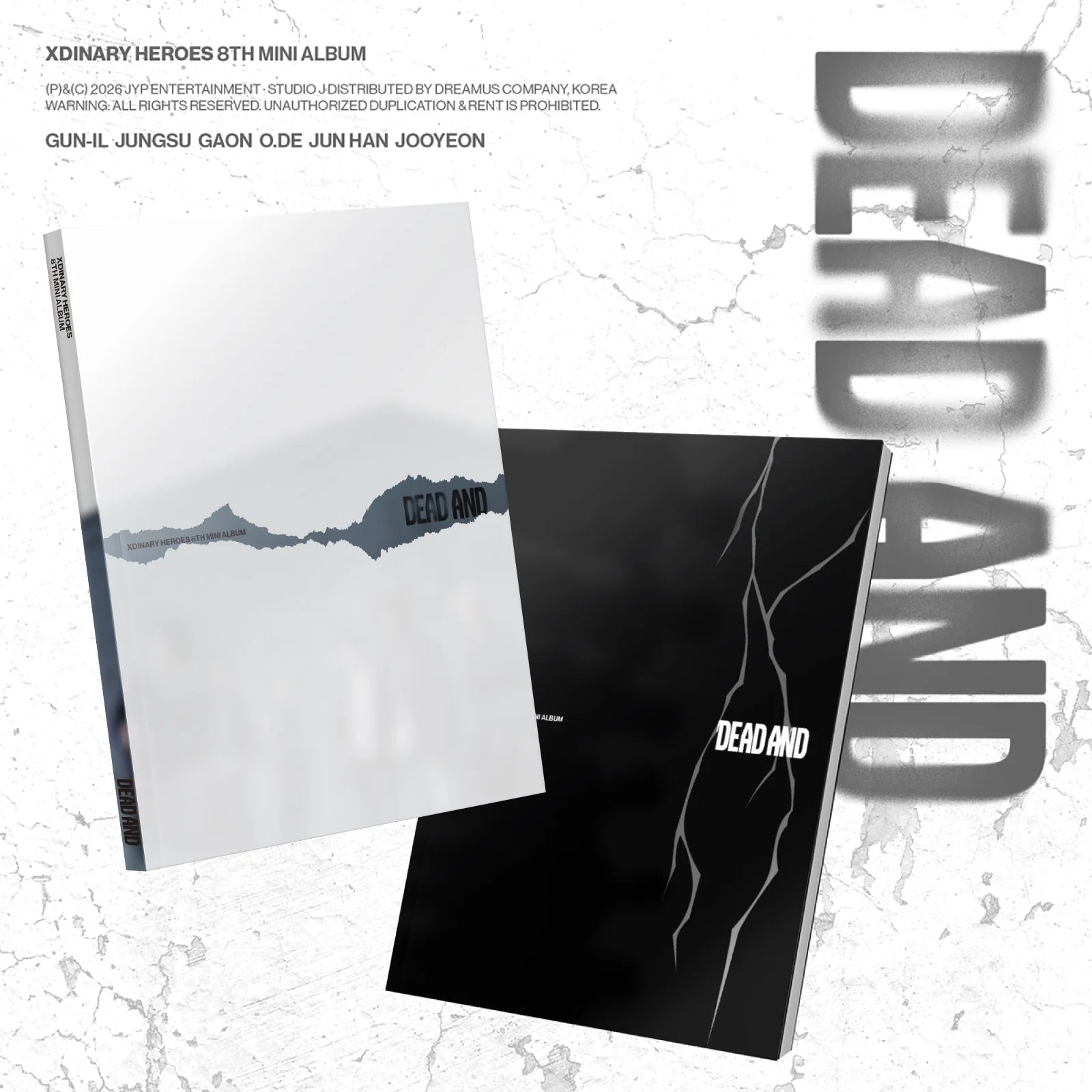 Xdinary Heroes - 8th Mini Album [DEAD AND]