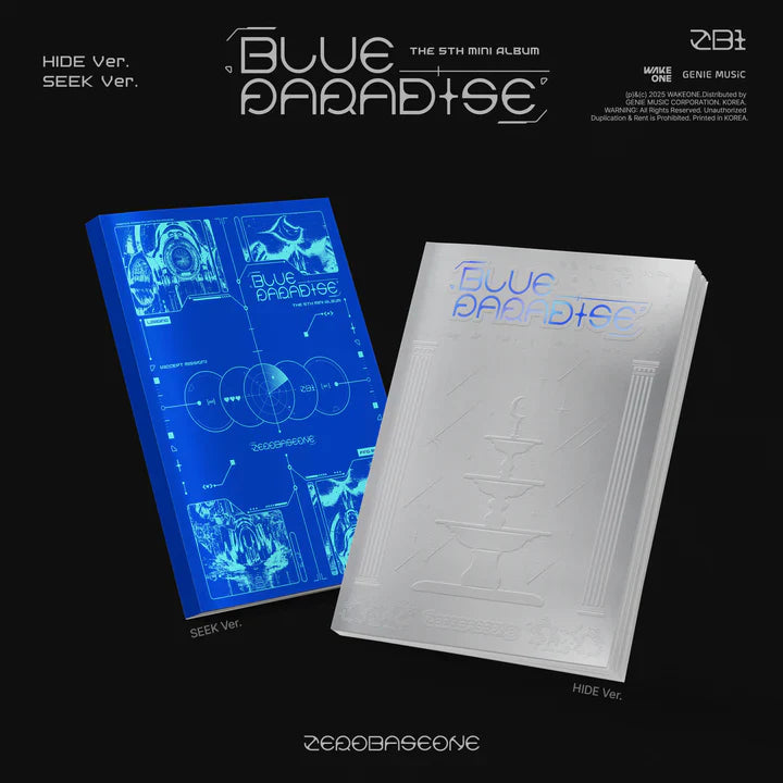 zerobaseone blue paradise album wooksy