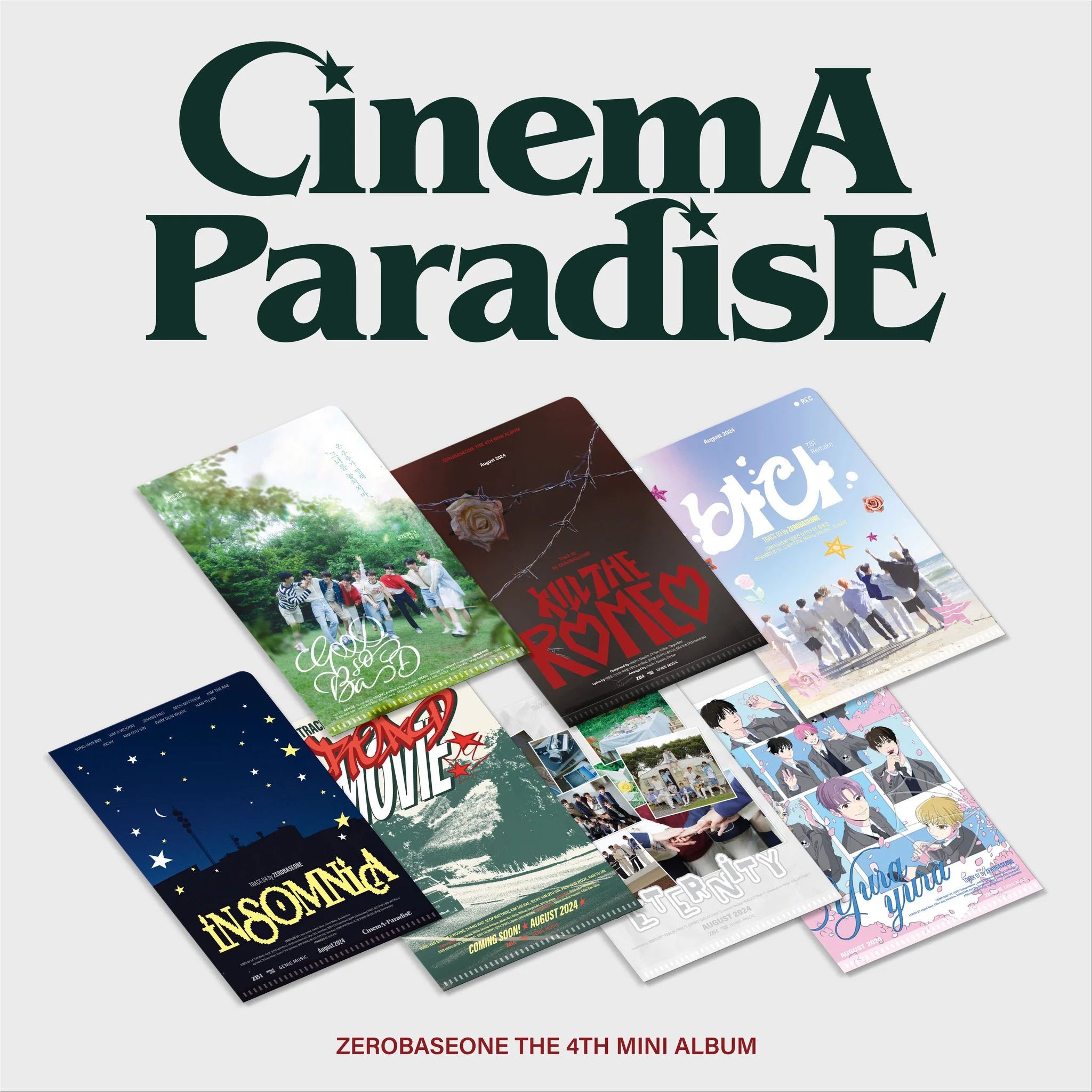 zerobaseone cinema paradise album wooksy