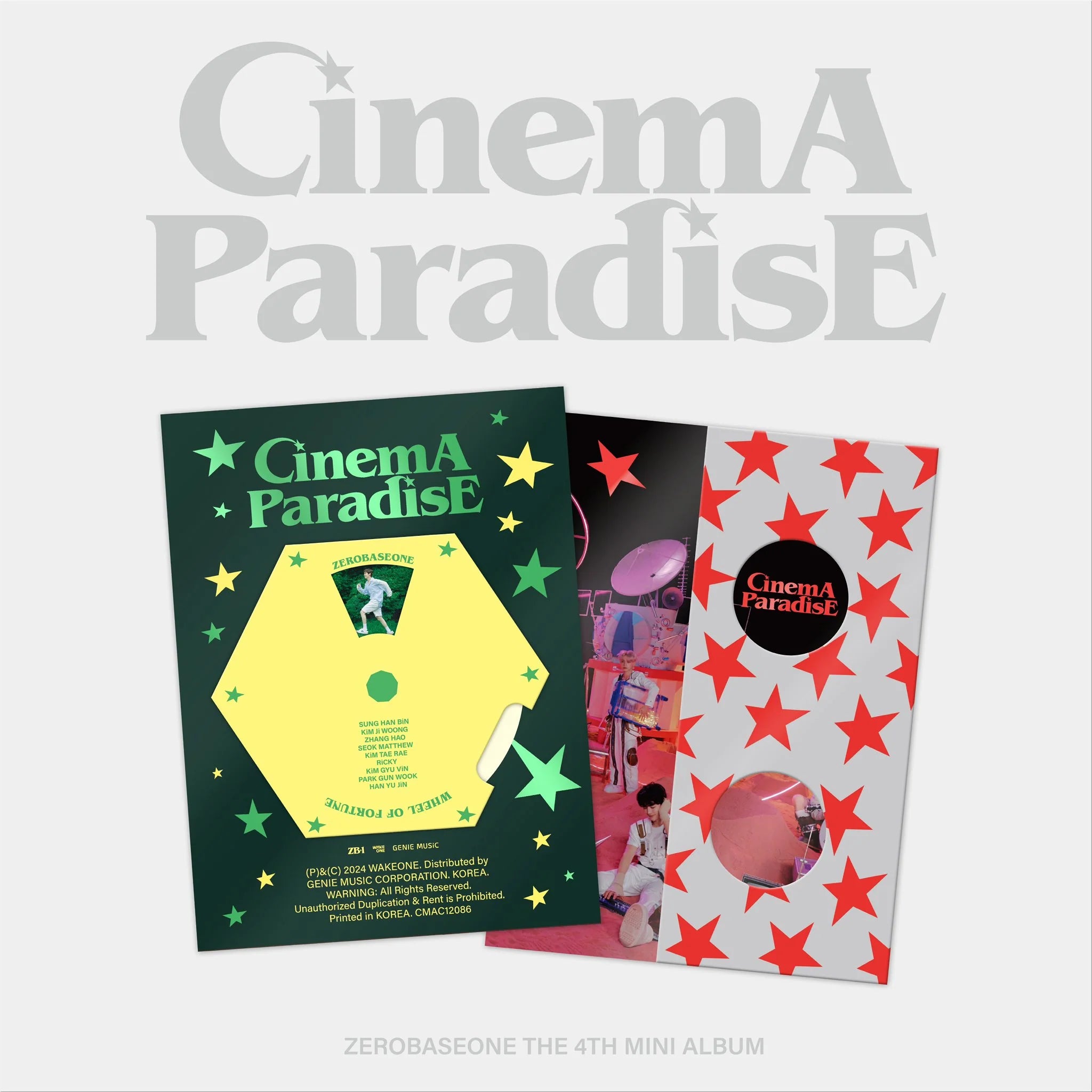 zerobaseone cinema paradise album wooksy
