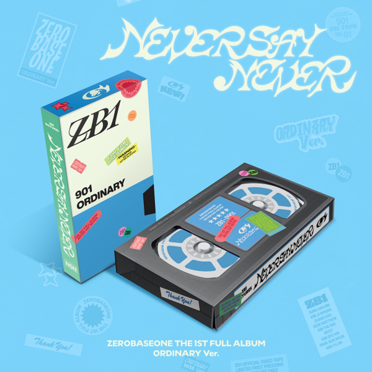 ZEROBASEONE – The 1st Full Album [NEVER SAY NEVER]